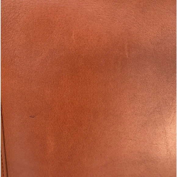 Coach Vintage Willis Station Leather Crossbody with Matching Checkbook Cover Tan - Picture 11 of 17